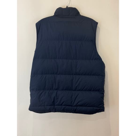 Patagonia Reversible Bivy Down Vest Mens XXL Blue Puffer Full Zip 27587 - Read - Picture 4 of 14